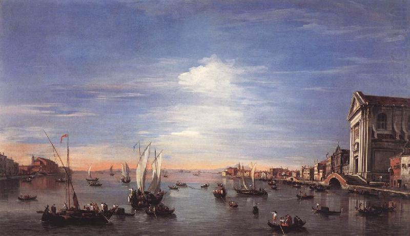 GUARDI, Francesco The Giudecca Canal with the Zattere dgh china oil painting image